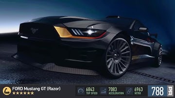 NFS No Limits - FORD Mustang GT (Razor) / Stage 6 max PR