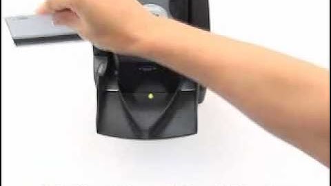 Excella STX - Reading Magstripe Cards