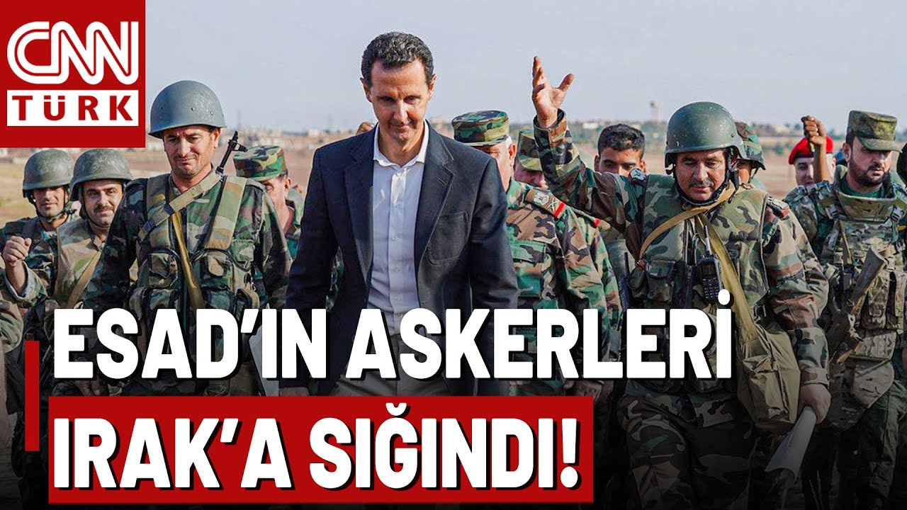 🚨 Esad'ın Askerleri Irak'a Kaçtı! 