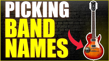 How to Pick an Amazing Band Name - 10 Tips