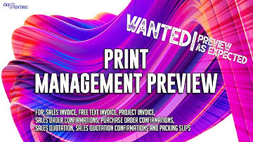 Docentric Print Management Preview