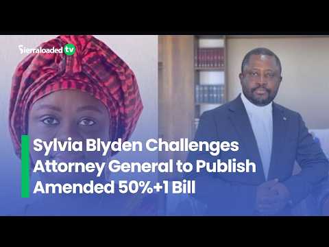 Sylvia Blyden Challenges Attorney General to Publish Amended 50%+1 Bill.
