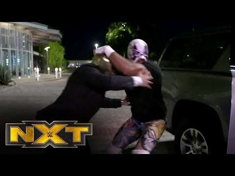 El Hijo del Fantasma evades abduction by masked men: WWE NXT, April 22, 2020