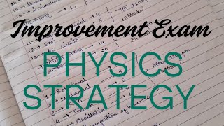 My HSC Improvement Exam Physics Strategy 📚⚡ | Last Minute Preparation