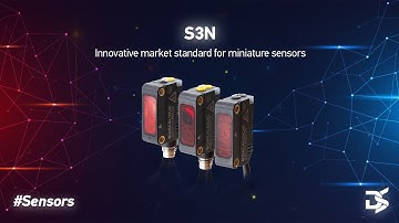 Datasensing S3N Photoelectric sensor: innovative market standard for miniature sensors