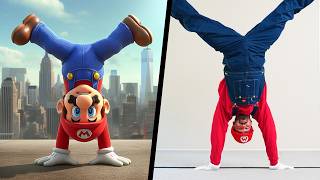 Stunts From The Super Mario Bros. Movie In Real Life screenshot 4