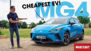 NEW MG4 review – the CHEAPEST and BEST electric car you can buy? | What Car?
