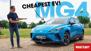 NEW MG4 review - the CHEAPEST and BEST electric car you can buy? | What Car?