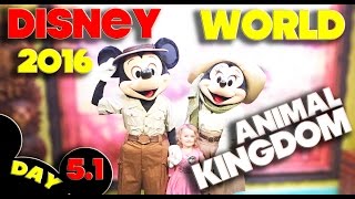 WALT DISNEY WORLD VLOG - XMAS 2016 - DAY 5.1 - ANIMAL KINGDOM