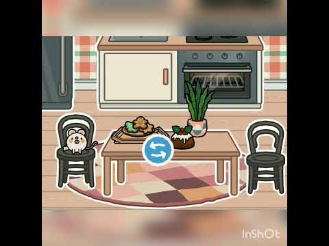 |~обустройство новогодней кухни~| #эстетичная кухня #эстетика #токабока ...