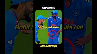Virat Kohli on Rohit Sharma😂🔥 ​⁠@oaktreesports