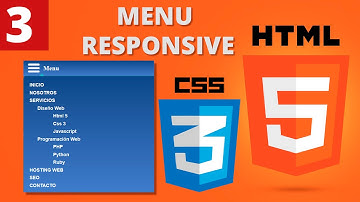 Como Hacer un Menu Desplegable con HTML5, CSS3 - Parte 3 [Media Queries]