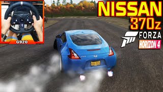 Nissan 370Z - Forza Horizon 4 Logitech G920 Steering Wheel Gameplay