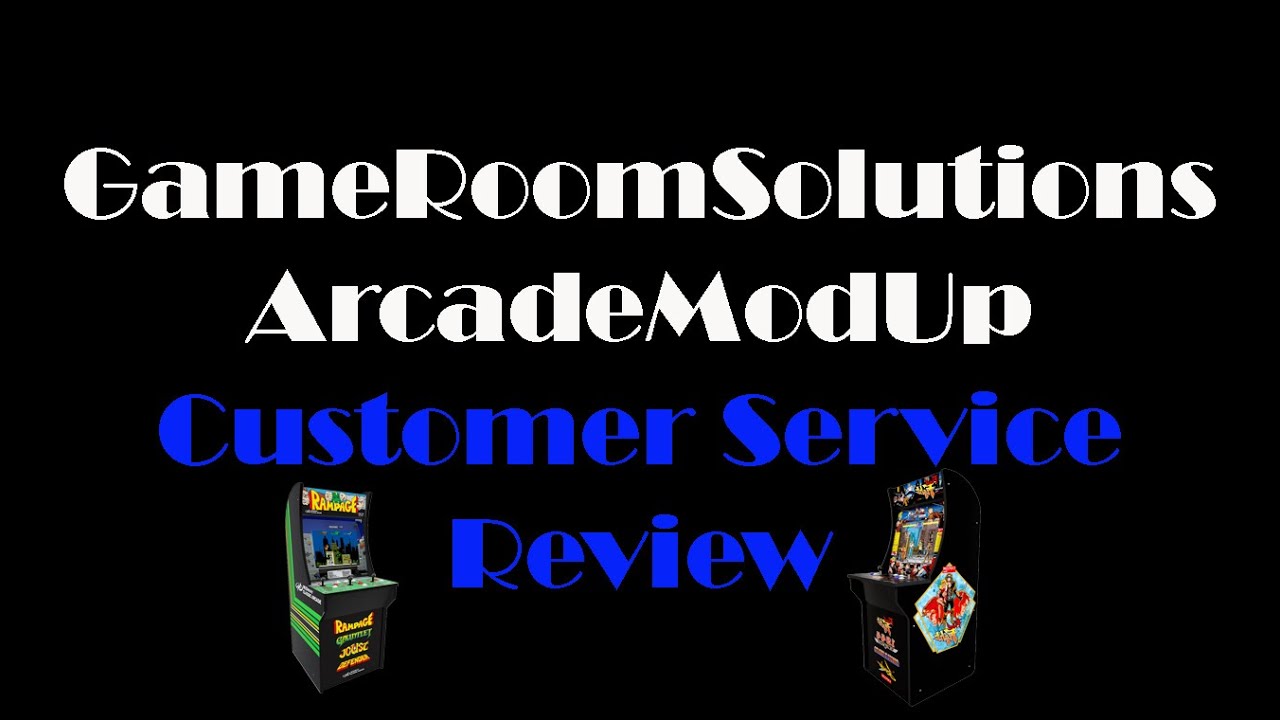 Gameroomsolutions, Arcademodup Customer Service Review