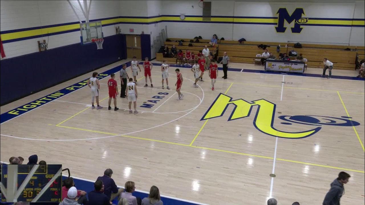 Mars Middle School boys basketball vs North Hills 7/8th grade YouTube