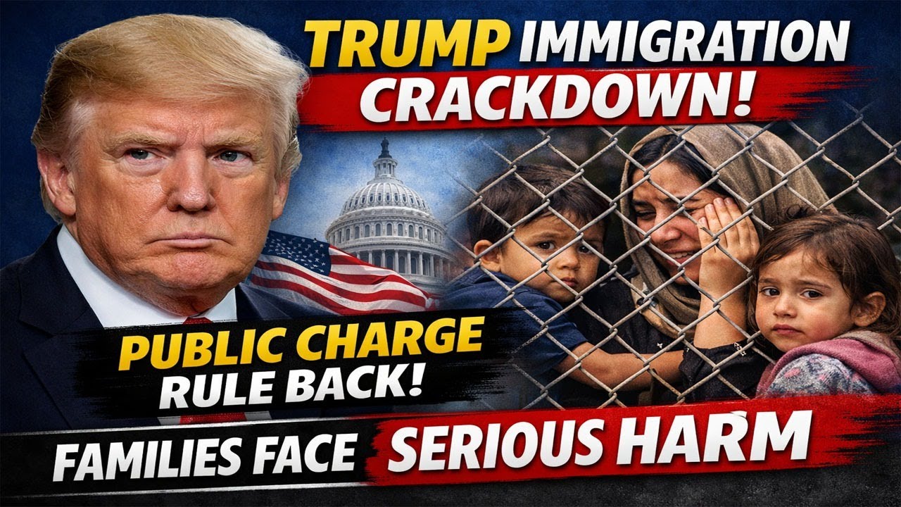 TRUMP IMMIGRATION CRACKDOWN: Public Charge Rule Back, Families Face Serious Harm