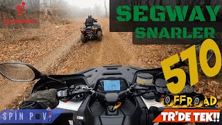 SEGWAY SNARLER 570 LONG  POV Test Ride (Binaural Audio)