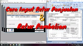 Sales Returns and Purchase Returns || Myob Accounting v.21 Tutorial Part 9