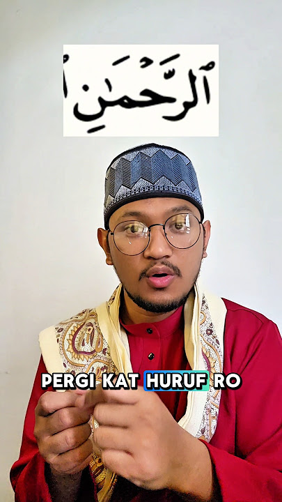 Tip nak bezakan antara Lam Syamsiah dan Lam Qamariah #tajwid #belajar #lam #ysamsiah #lam #qamariah