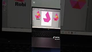Robi Logo Design in Adobe Illustrator | Easy Polygon Logo Tutorial Bangla