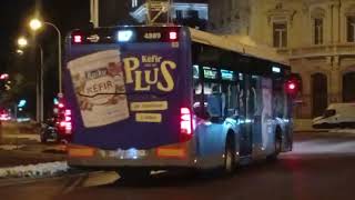 Here is the Emt bus 4889 on the N7 in Madrid Saturday 23 May 2026
