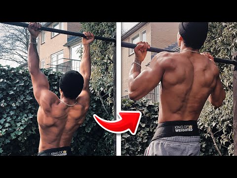 How I Got A Huge Back With Just Pull ups (copy me)