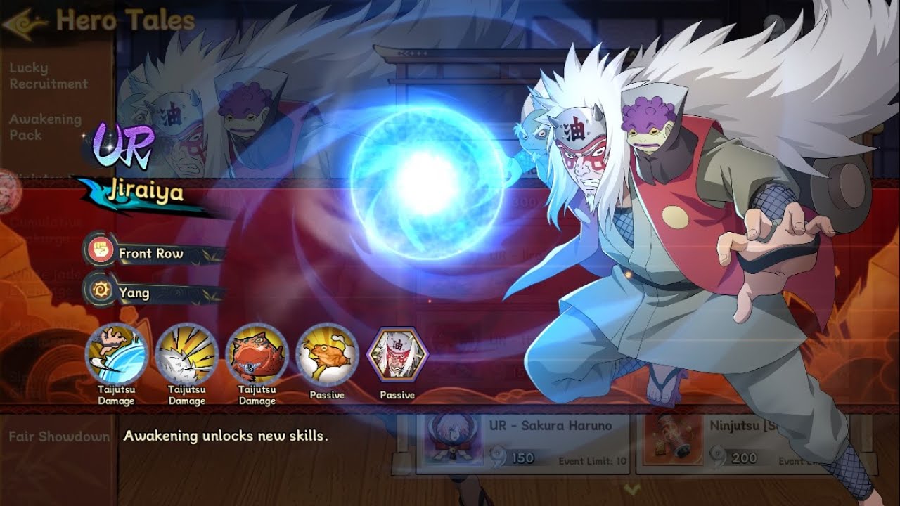 Shadow Hand Seal🌌Nuevo Awaken/Skin de Jiraiya! Te Explico! Naruto RPG🌌
