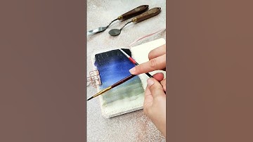 EASY comet ☄️ painting / Subscribe 💖 #shorts