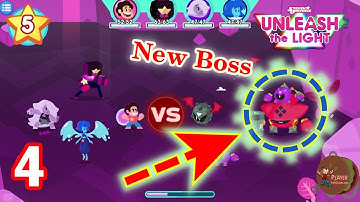 Steven Universe: Unleash the Light - New Boss Gameplay Walkthrough Video (Part 4) Apple Arcade