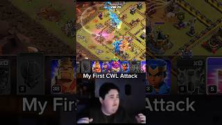 The UNBELIEVABLE Ending Of My First CWL Attack! 🤯💥 #shorts #coc