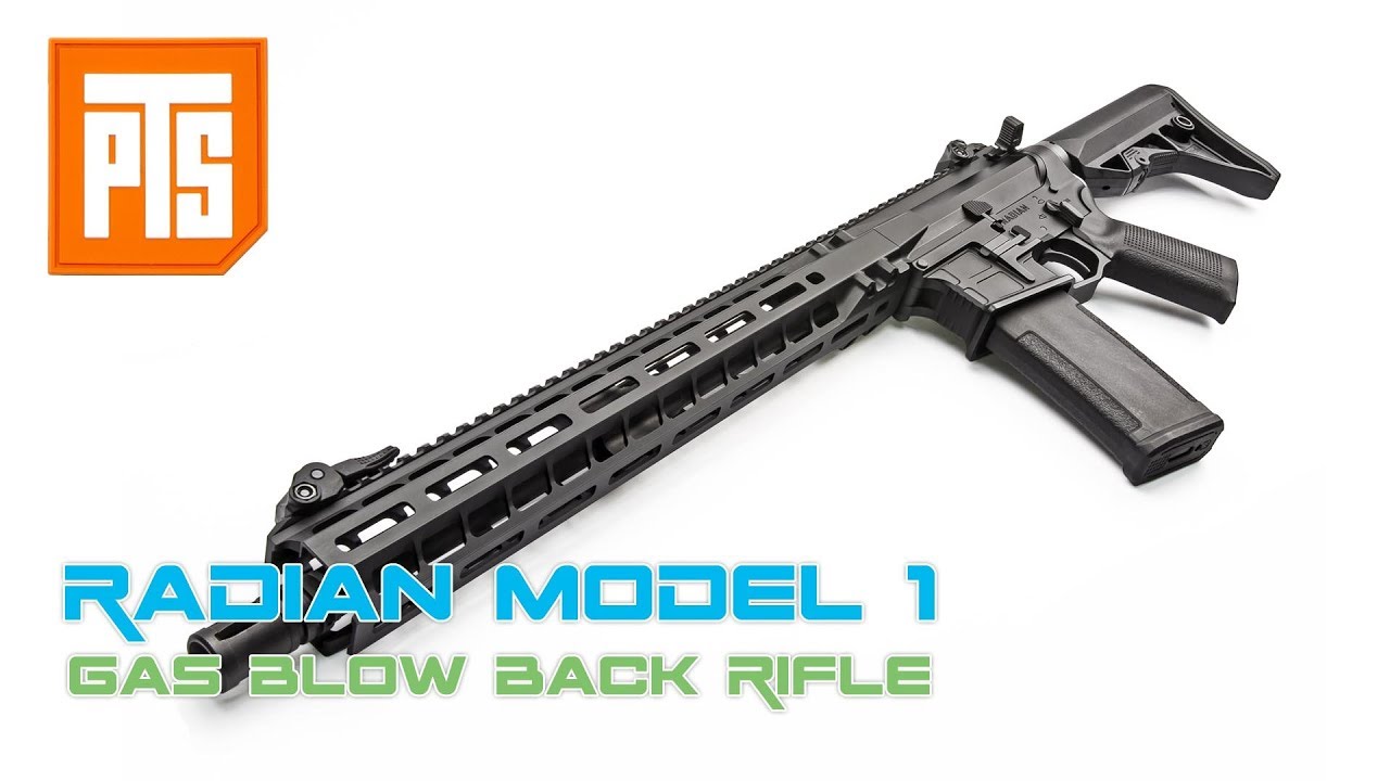 KWA PTS Radian Model 1 Gas Blow Back Rifle - YouTube