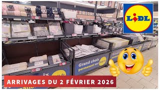 ✨ LIDL Arrivage de la Semaine 2 FÉVRIER 2026 ✨ Bricolage Cuisine Maison & Décoration Textile
