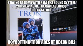 trinnov altitude 32 THX cinema laserdisc Dolby Stereo with ranting and cats boycotting tron ares