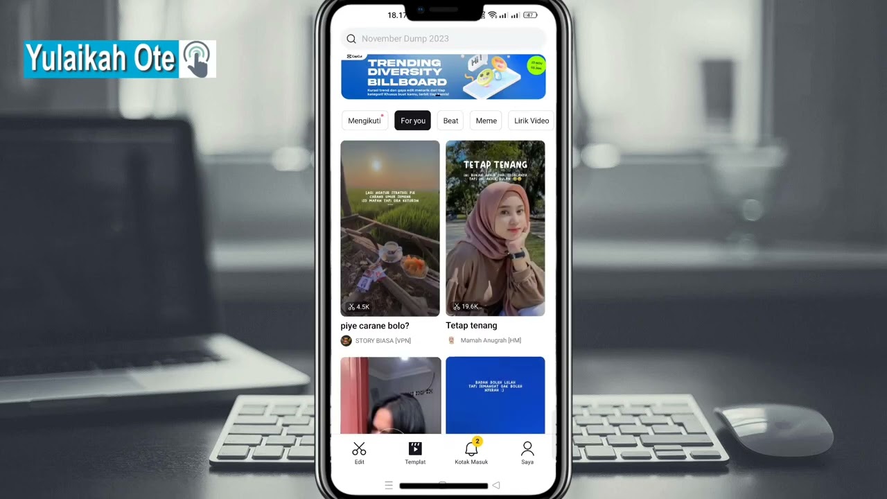 How to search for songs in the CapCut application | How to search for songs in the CapCut template