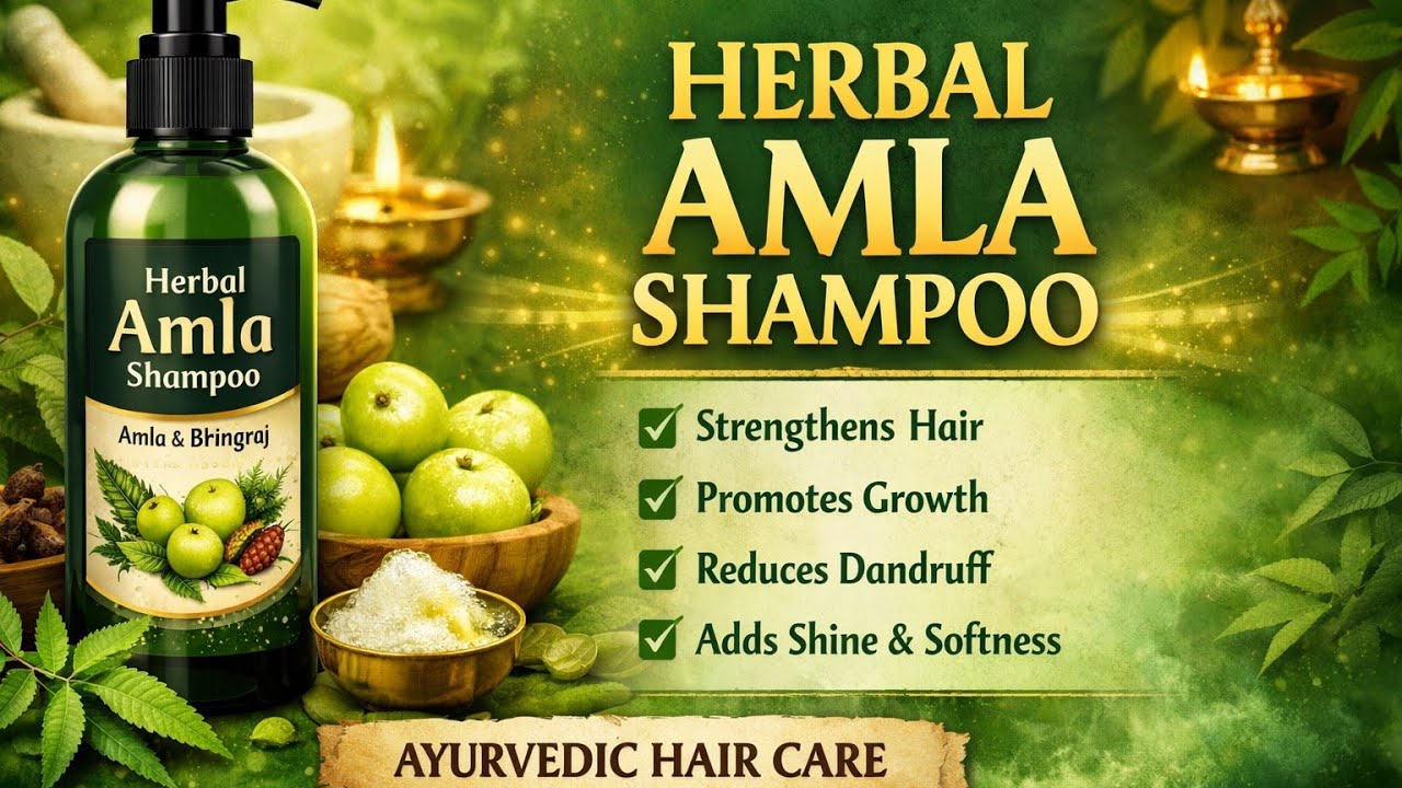 Herbal shampoo for all types problem |ek baar main fark padta h | girte split freezy thin ruf hair