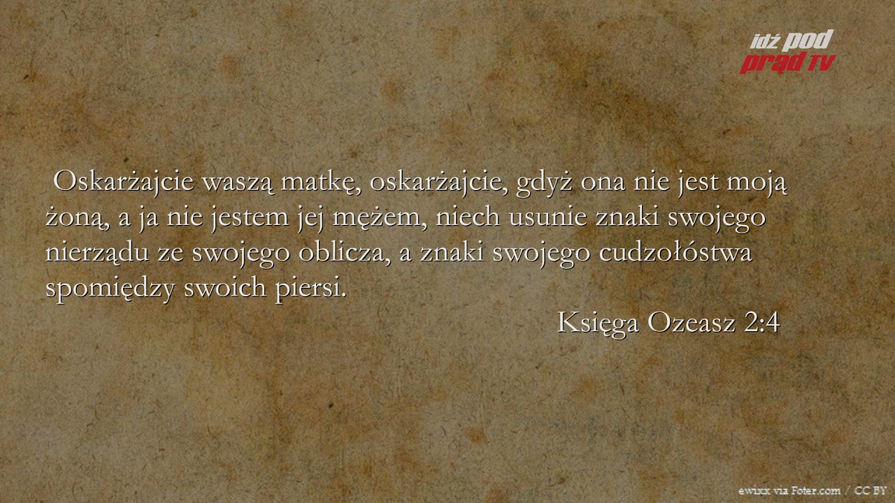 BIBLIA NA CO DZIEŃ: Księga Ozeasza #2 cz.1 episode artwork
