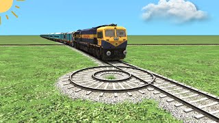TRAINS Vs LOOP RAILROAD TRACK – TRAIN SIMULATOR 2022