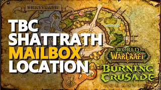 Shattrath Mail Location WoW TBC Mailbox