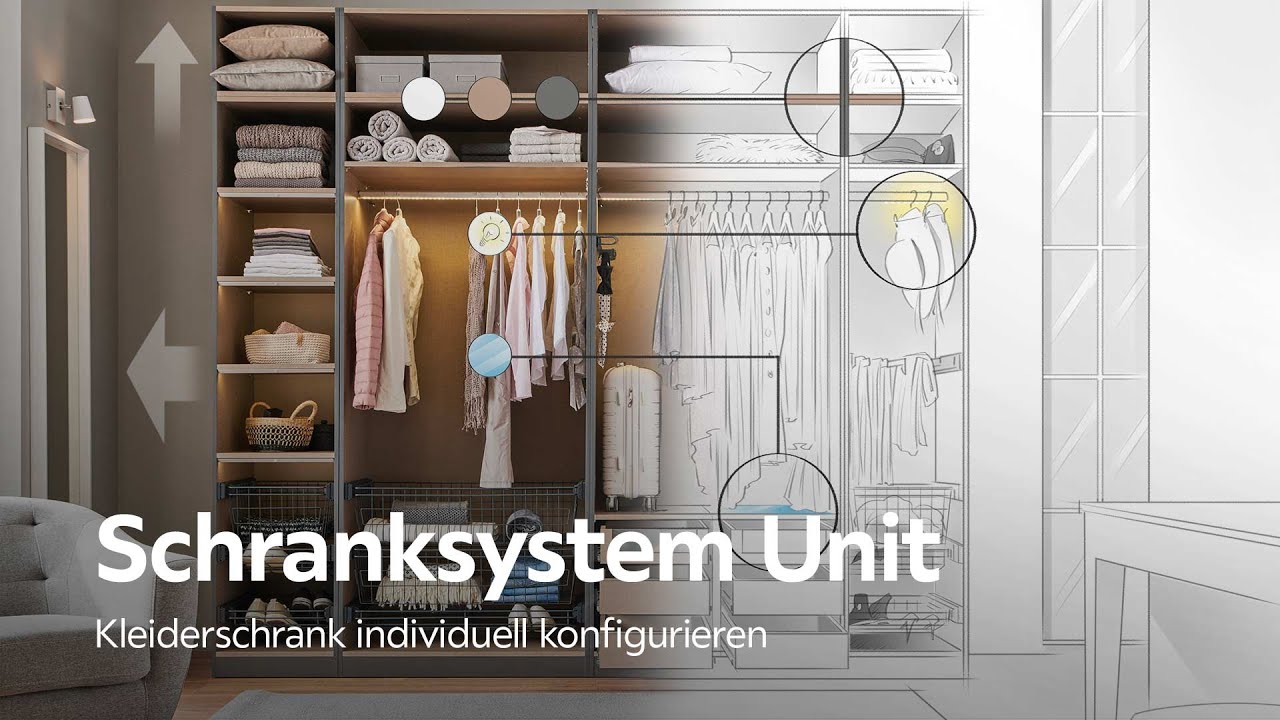Schranksystem UNIT – Hom' in | XXXLutz