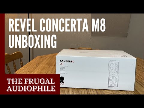 Revel Concerta M8 Speaker Unboxing thumbnail