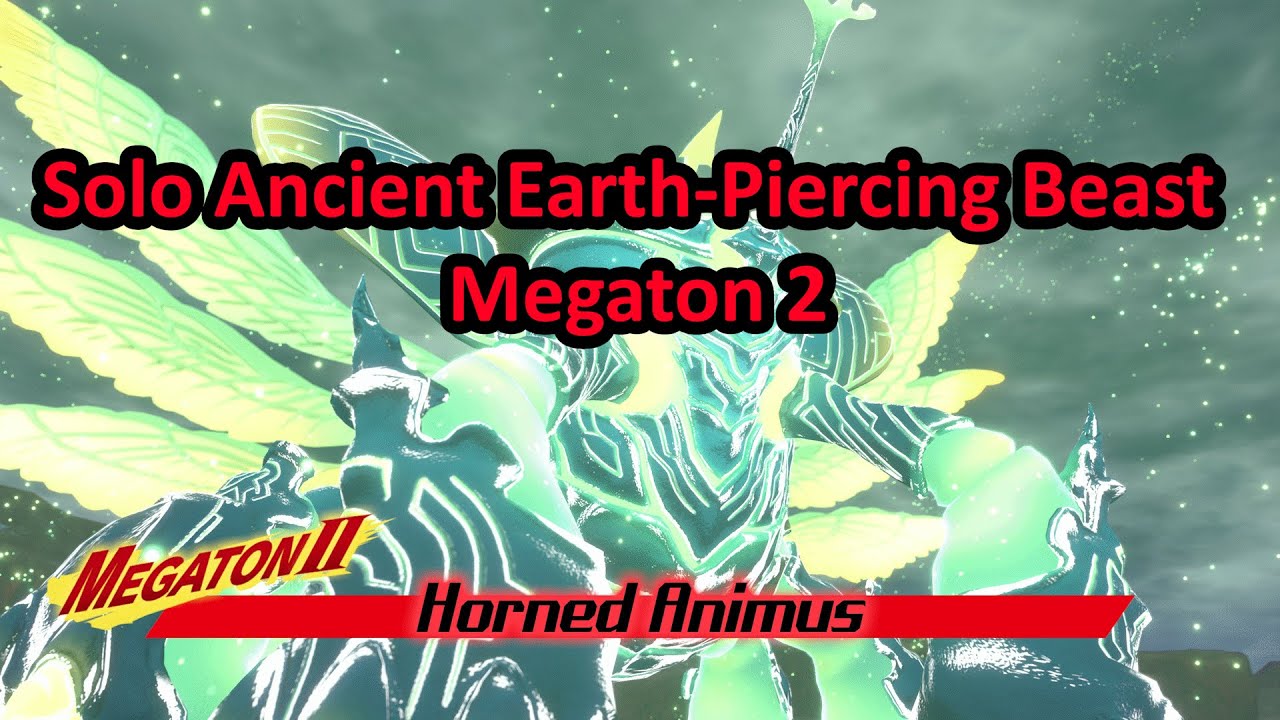 Megaton Musashi Wired: Horned Animus Solo Ancient Earth-Piercing Beast Megaton 2 Guide