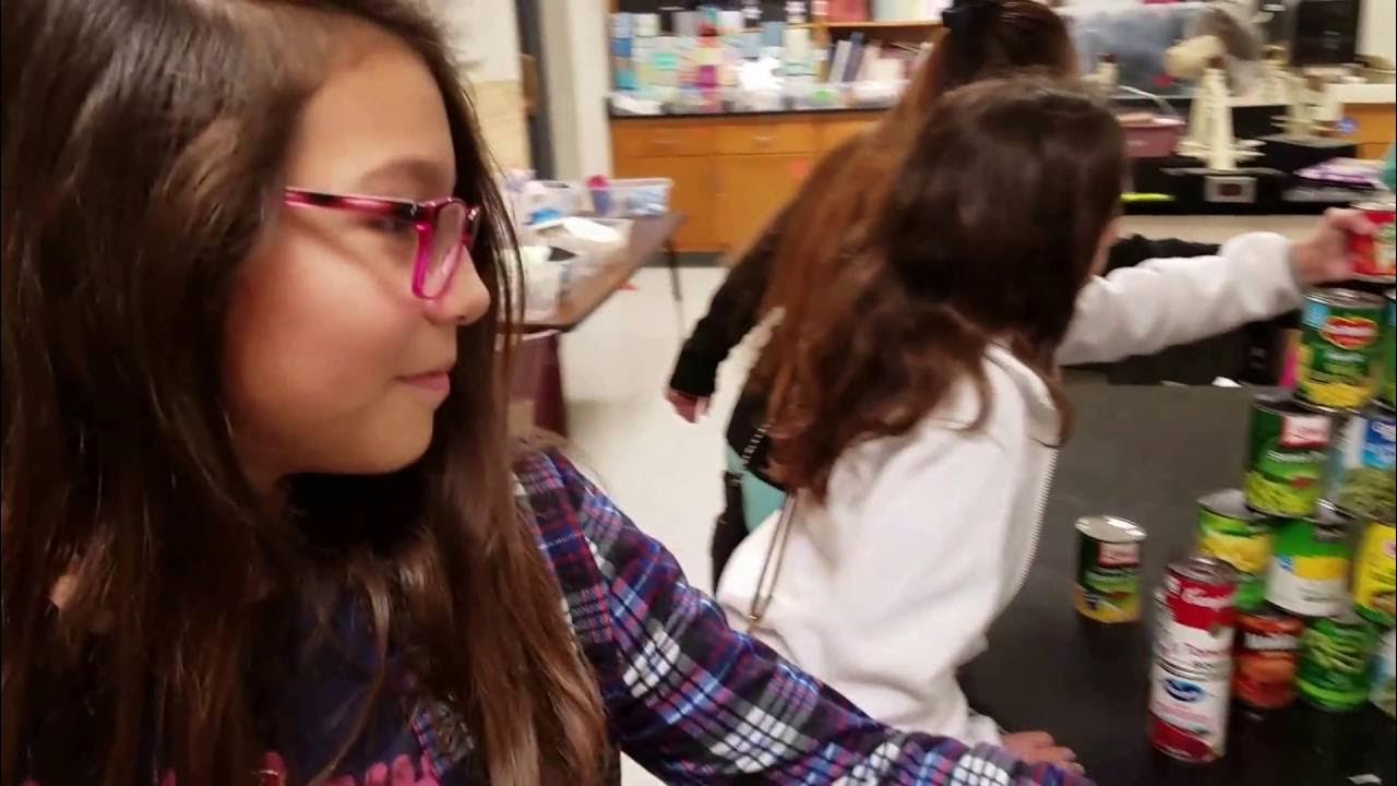 Irons Middle School 6th Grade Manne"CAN" Challenge YouTube