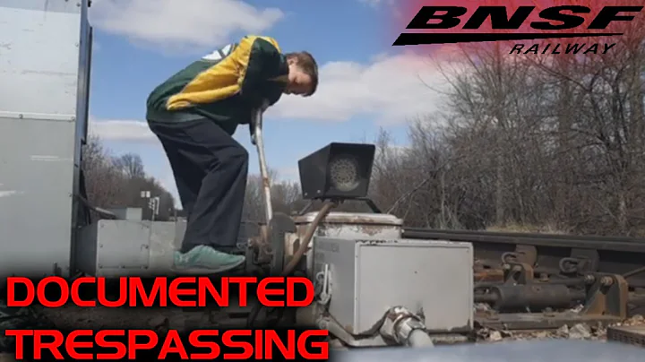 This railfan TRESPASSED AND SET A SWITCH! | Sebast...