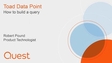 How to build a query in Toad Data Point
