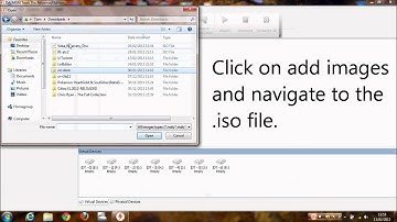 How to mount .iso files with Daemon tools.