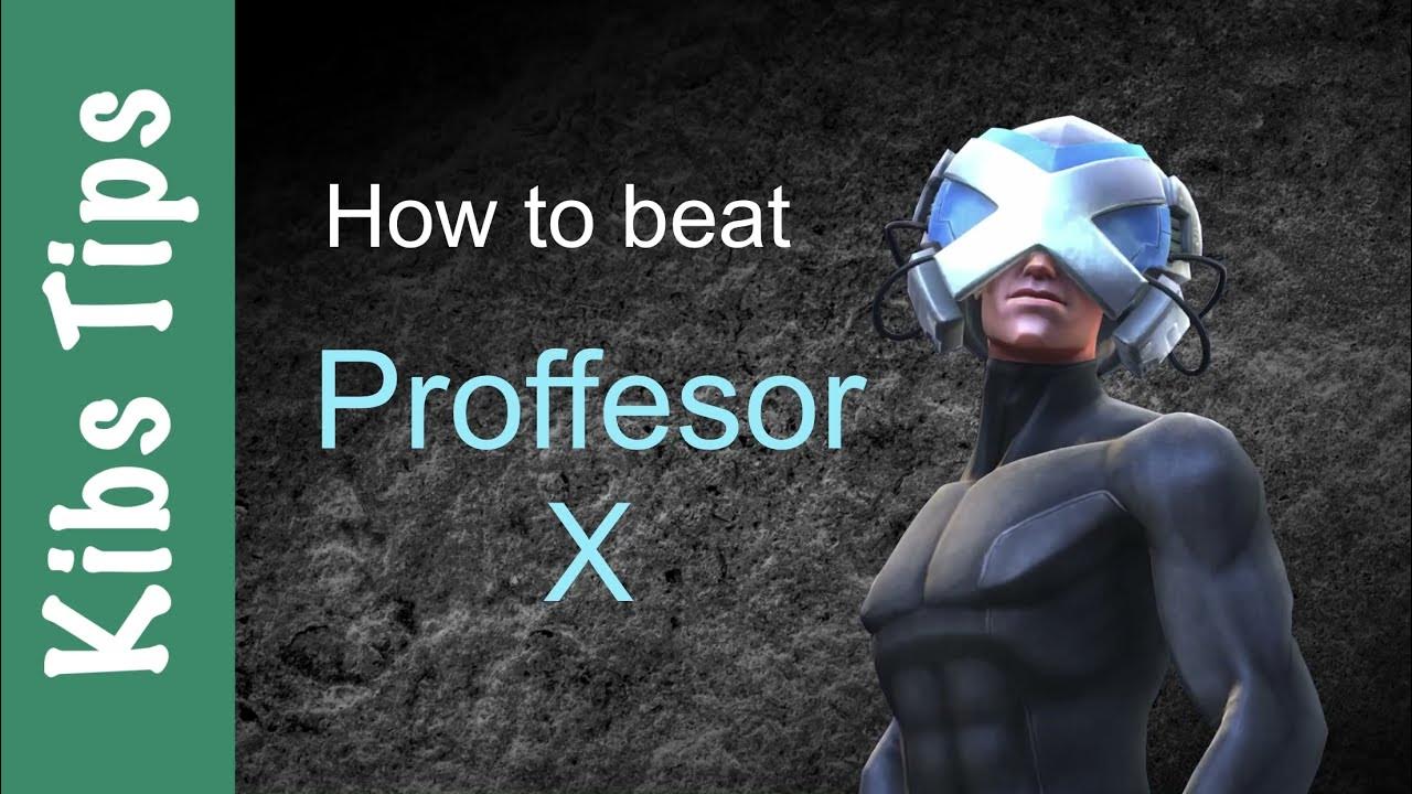 How to beat Professor X MCOC Marvel Contest of Champions YouTube