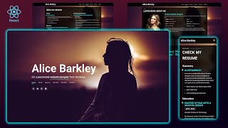 ⚡️React Portfolio Website: Dynamic & Responsive Portfolio Website with React js