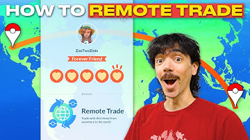 How to do a REMOTE TRADE in Pokémon GO!