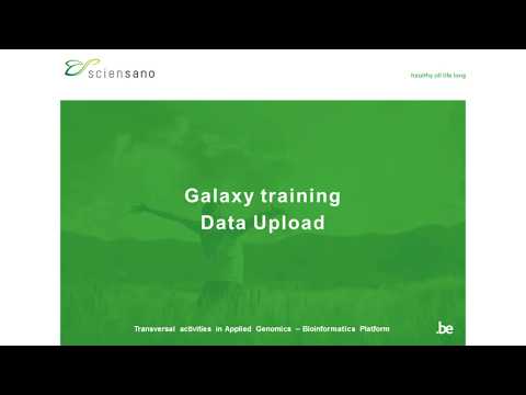 03.  Galaxy data upload