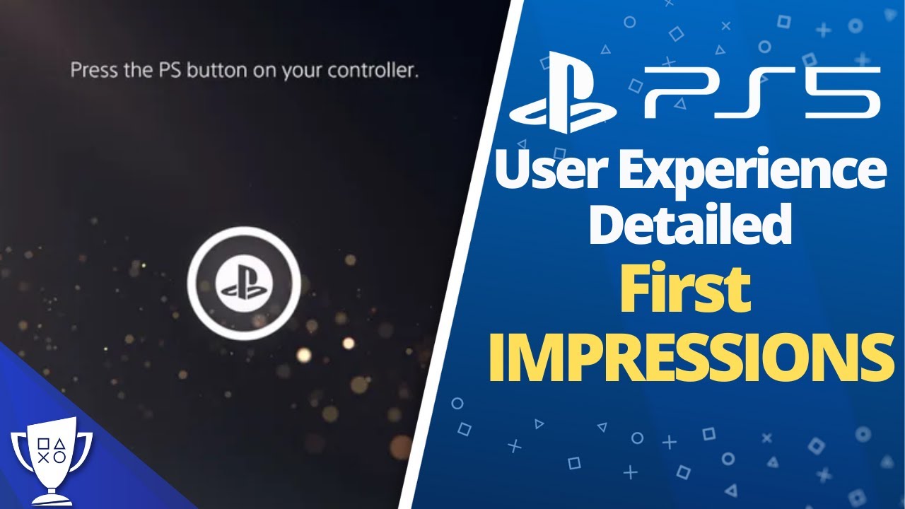 PlayStation 5 User Experience UI First Impressions